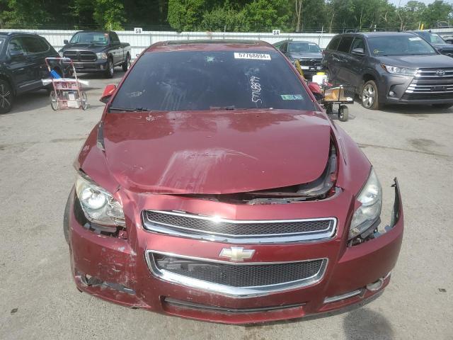 1G1ZE5E10BF223557 - 2011 CHEVROLET MALIBU LTZ ბურგუნდია ფოტო 5