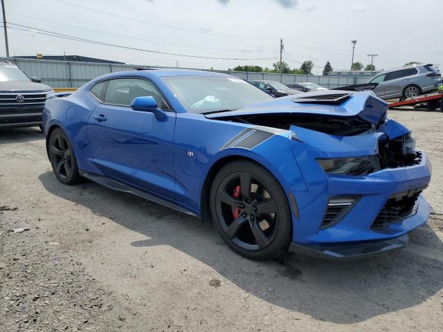 1G1FH1R76H0122035 - 2017 CHEVROLET CAMARO SS BLUE photo 4