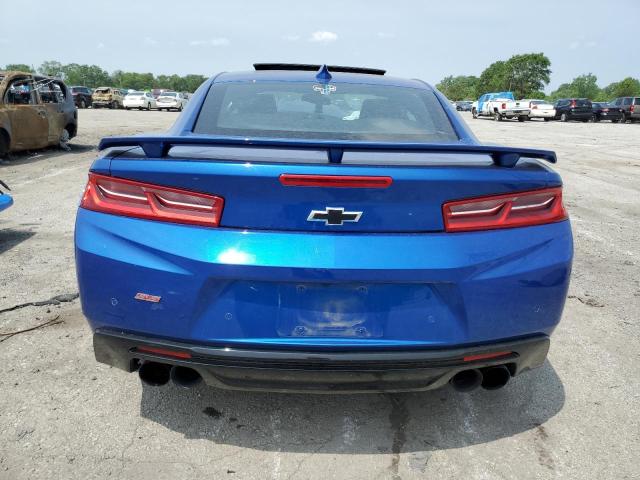 1G1FH1R76H0122035 - 2017 CHEVROLET CAMARO SS BLUE photo 6