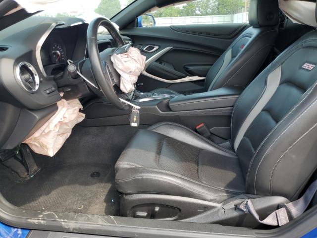 1G1FH1R76H0122035 - 2017 CHEVROLET CAMARO SS BLUE photo 7