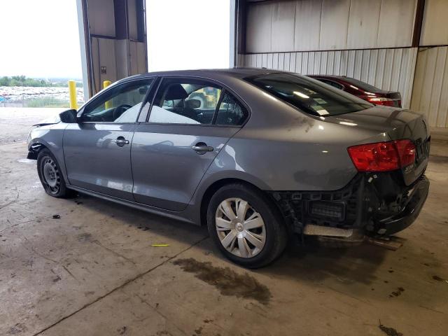 3VW2K7AJ6BM372748 - 2011 VOLKSWAGEN JETTA BASE رمادي صورة 2