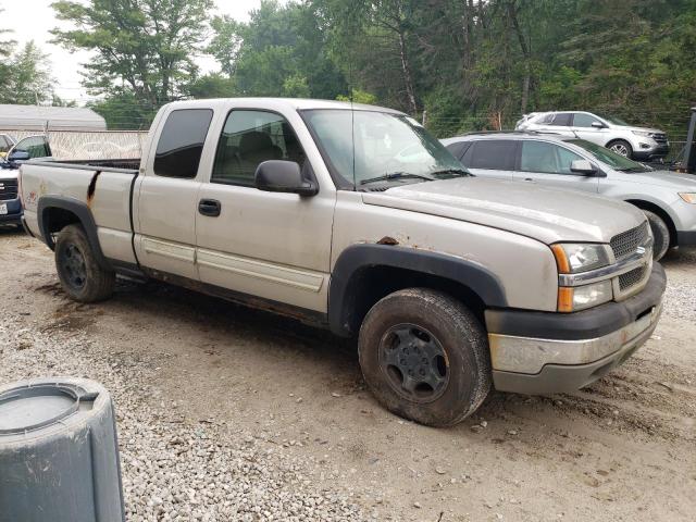 2GCEK19V041132710 - 2004 CHEVROLET SILVERADO K1500 SILVER photo 4