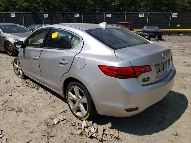 19VDE1F50DE012876 - 2013 ACURA ILX 20 PREMIUM SILVER photo 2