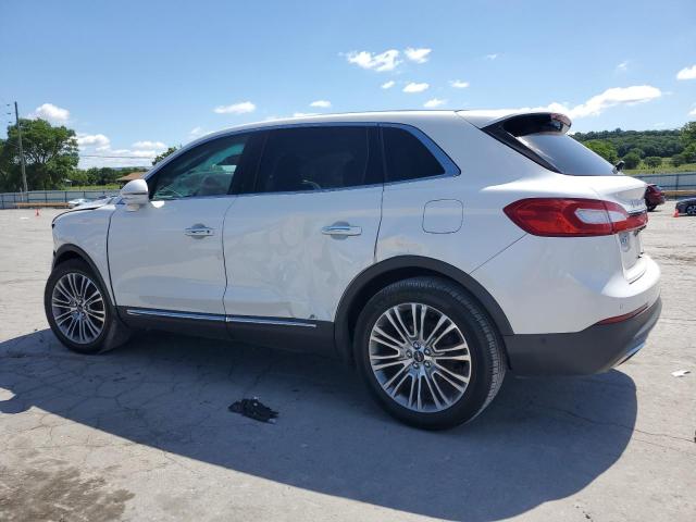 2LMTJ6LR0GBL71319 - 2016 LINCOLN MKX RESERVE WHITE photo 2