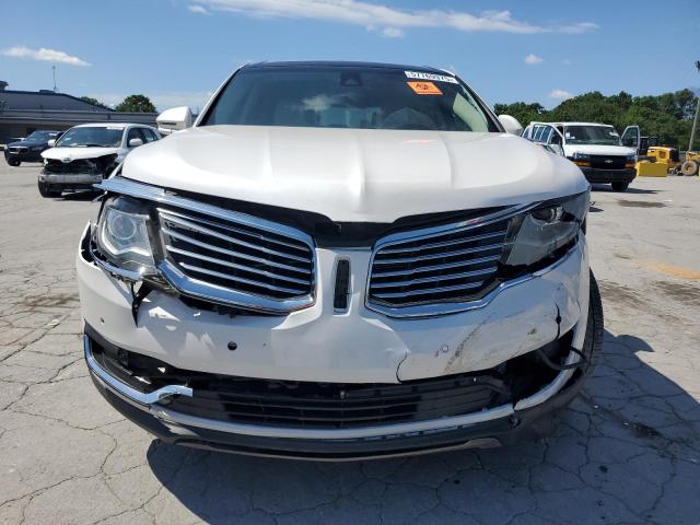 2LMTJ6LR0GBL71319 - 2016 LINCOLN MKX RESERVE WHITE photo 5