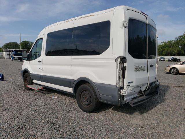 1FMZK1CM4HKA74085 - 2017 FORD TRANSIT T-150 WHITE photo 2