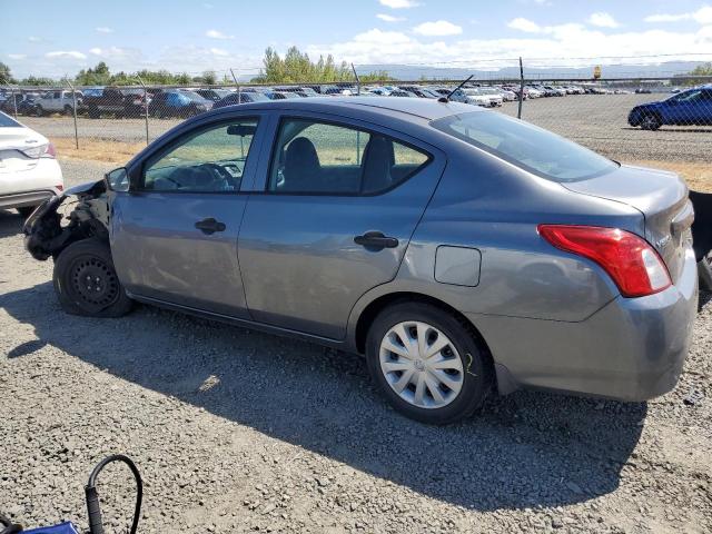 3N1CN7AP7HL807409 - 2017 NISSAN VERSA S GRAY photo 2