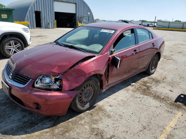 4A3AB36F37E078312 - 2007 MITSUBISHI GALANT ES MAROON photo 1