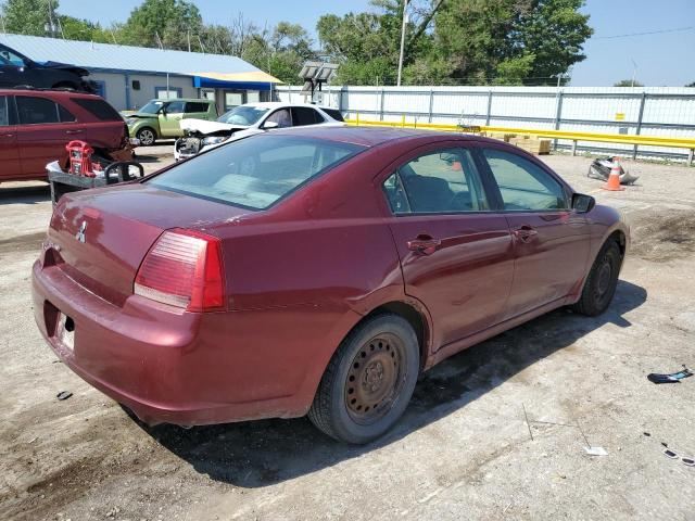 4A3AB36F37E078312 - 2007 MITSUBISHI GALANT ES MAROON photo 3