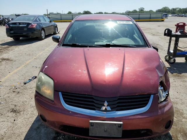 4A3AB36F37E078312 - 2007 MITSUBISHI GALANT ES MAROON photo 5