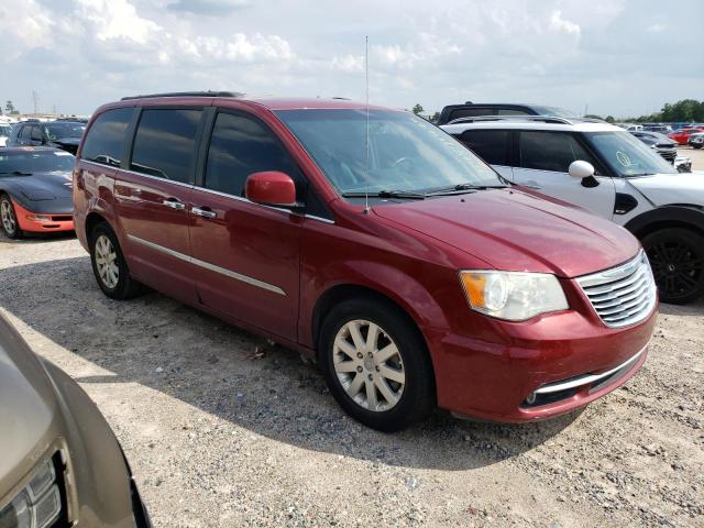 2C4RC1BG6ER256879 - 2014 CHRYSLER TOWN & COU TOURING წითელი ფოტო 4