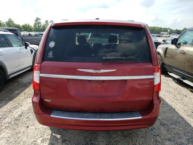 2C4RC1BG6ER256879 - 2014 CHRYSLER TOWN & COU TOURING წითელი ფოტო 6