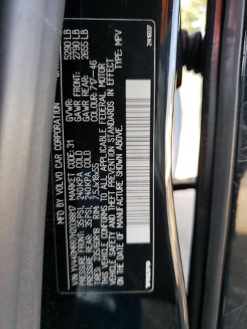 YV440MRR7H2038817 - 2017 VOLVO XC60 T5 DYNAMIC შავი ფოტო 13