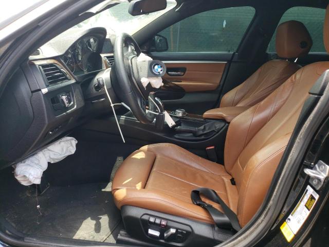 WBA4B1C55GG242628 - 2016 BMW 435 I GRAN COUPE BLACK photo 7