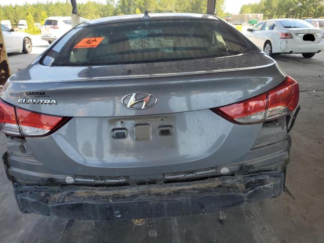 5NPDH4AEXCH128362 - 2012 HYUNDAI ELANTRA GLS GRAY photo 6