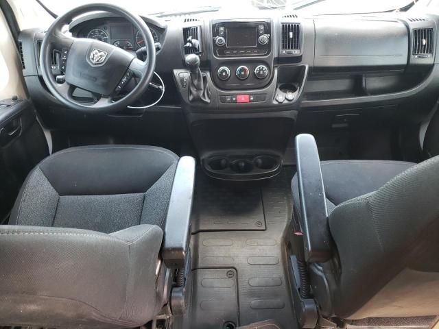 3C6TRVDG8JE113279 - 2018 RAM PROMASTER 2500 HIGH WHITE photo 8