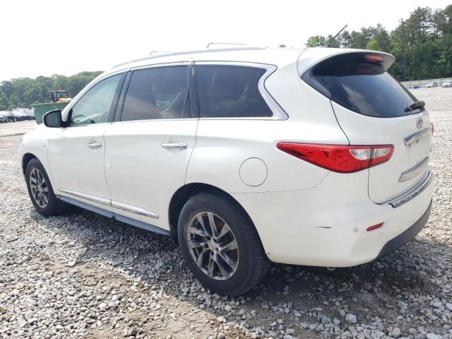 5N1AL0MN7FC560196 - 2015 INFINITI QX60 WHITE photo 2