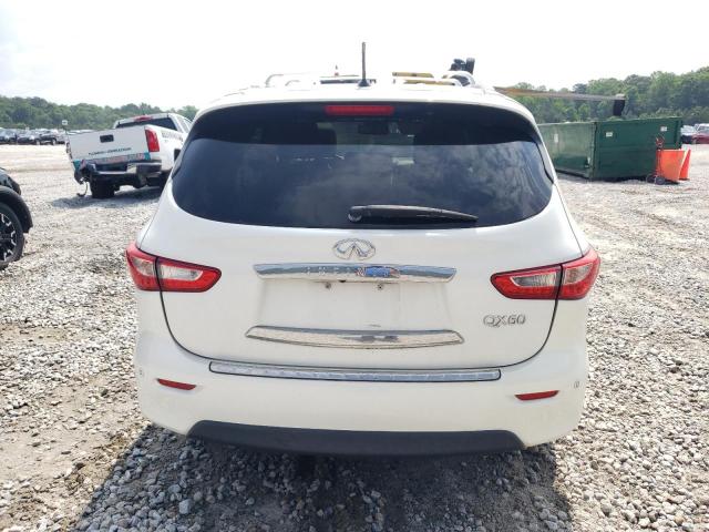 5N1AL0MN7FC560196 - 2015 INFINITI QX60 WHITE photo 6