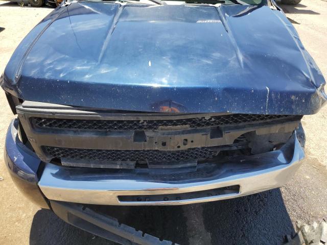 2GCEC23C091140484 - 2009 CHEVROLET SILVERADO C1500 LT BLUE photo 11