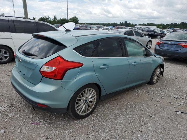 1FAHP3M25CL311718 - 2012 FORD FOCUS SEL TURQUOISE photo 3