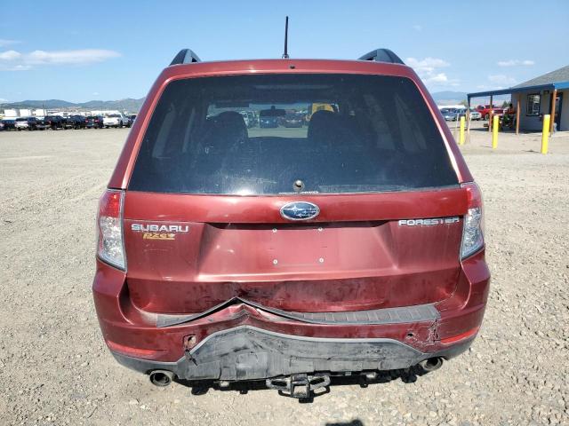 JF2SH64639H742623 - 2009 SUBARU FORESTER 2.5X LIMITED RED photo 6