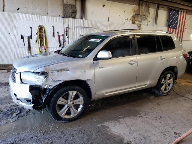 JTEES43A582046978 - 2008 TOYOTA HIGHLANDER SPORT SILVER photo 1