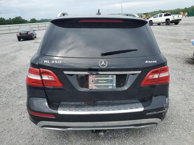 4JGDA5HB6EA426449 - 2014 MERCEDES-BENZ ML 350 4MATIC BLACK photo 6