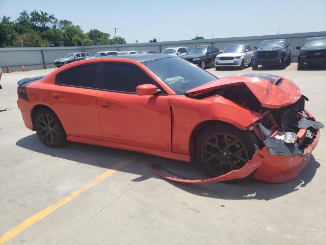 2C3CDXCT9KH523570 - 2019 DODGE CHARGER R/T ORANGE photo 4