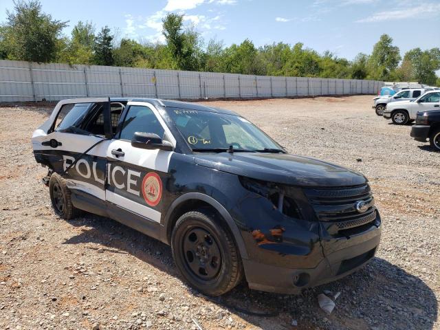 1FM5K8AR3EGB74747 - 2014 FORD EXPLORER POLICE INTERCEPTOR BLACK photo 1