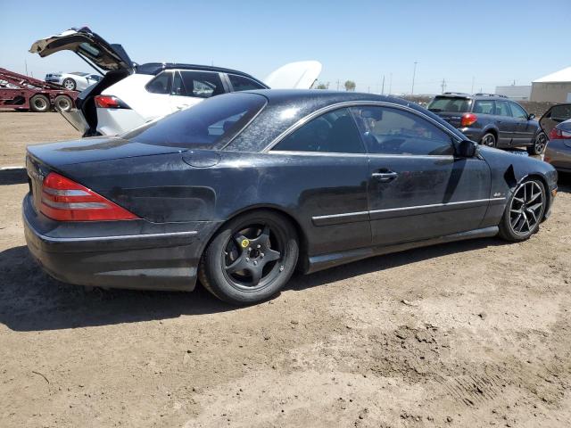 WDBPJ73J62A027742 - 2002 MERCEDES-BENZ CL 55 AMG BLACK photo 3