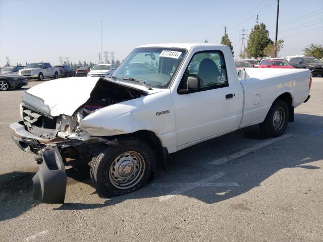 1FTYR10U82PB24691 - 2002 FORD RANGER WHITE photo 1