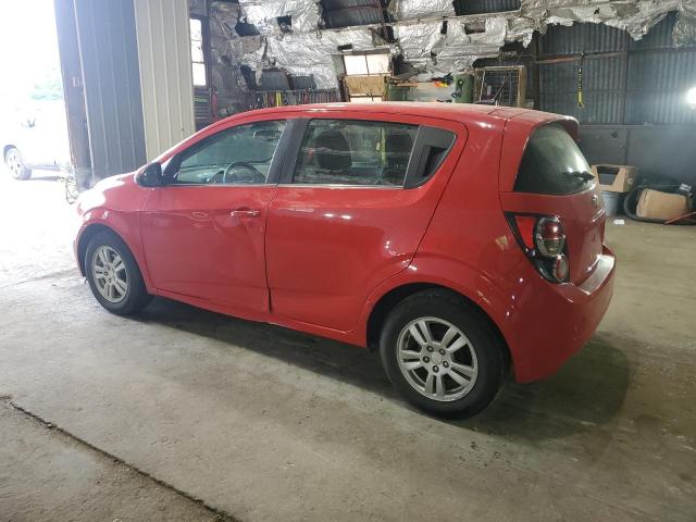 1G1JC6SH6E4171149 - 2014 CHEVROLET SONIC LT RED photo 2