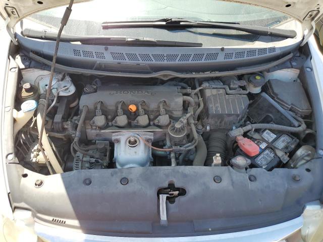 19XFA1F67AE017587 - 2010 HONDA CIVIC LX-S Blanc photo 11