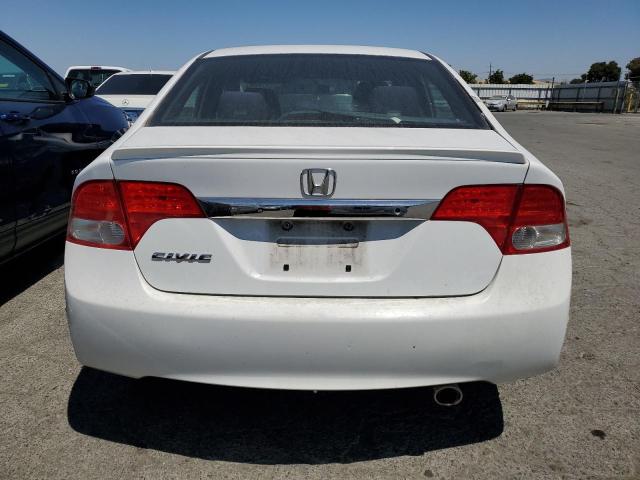 19XFA1F67AE017587 - 2010 HONDA CIVIC LX-S Blanc photo 6