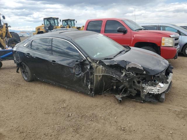 SHHFK7H57JU407845 - 2018 HONDA CIVIC EX BLACK photo 4