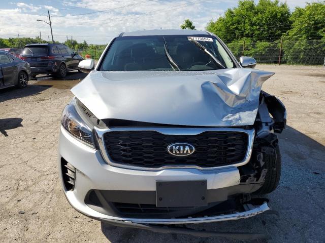 5XYPG4A34LG624828 - 2020 KIA SORENTO L SILVER photo 5