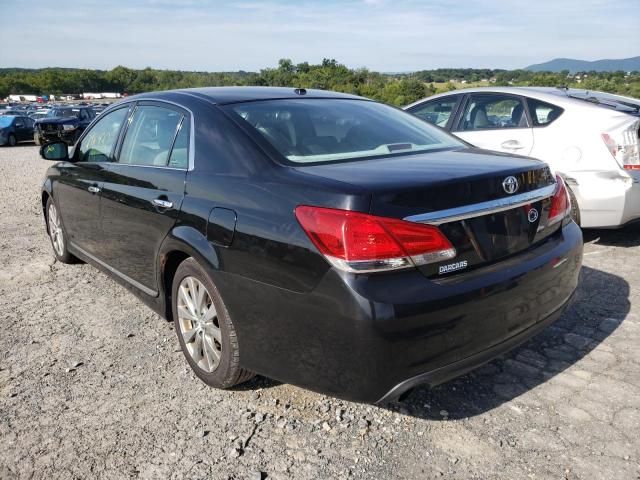 4T1BK3DB0BU431946 - 2011 TOYOTA AVALON BASE 黑色 照片 3