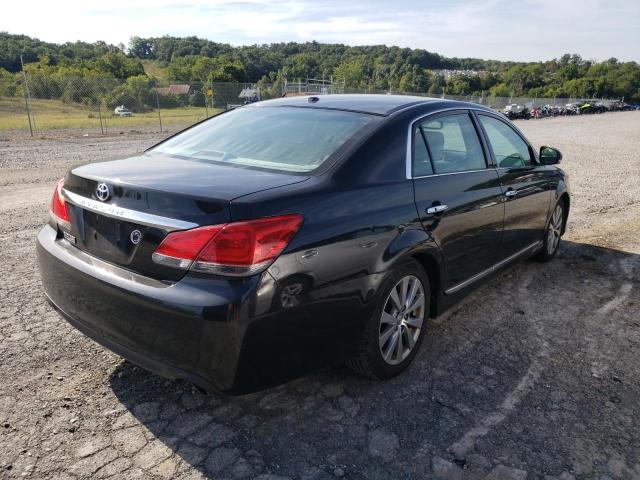 4T1BK3DB0BU431946 - 2011 TOYOTA AVALON BASE 黑色 照片 4