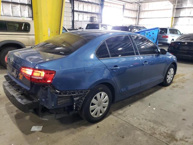 3VW1K7AJXFM271391 - 2015 VOLKSWAGEN JETTA BASE 蓝色 照片 3