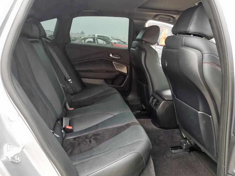 19UUB5F5XNA005186 - 2022 ACURA TLX TECH A SILVER photo 10