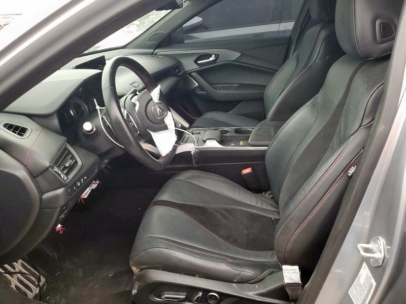 19UUB5F5XNA005186 - 2022 ACURA TLX TECH A SILVER photo 7