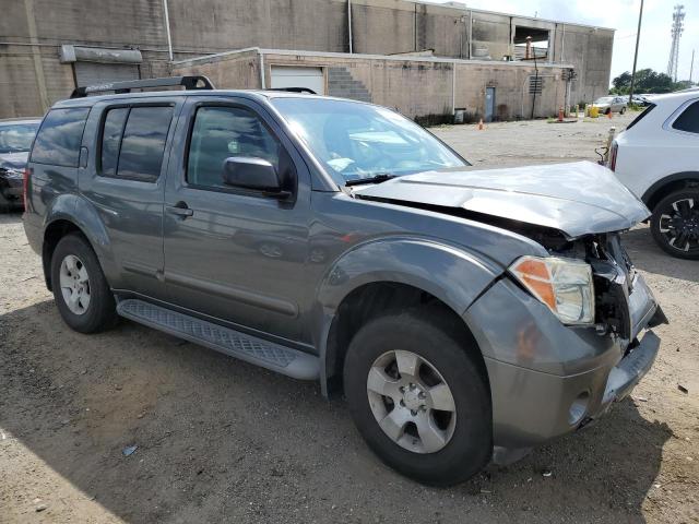 5N1AR18U56C640666 - 2006 NISSAN PATHFINDER LE CHARCOAL photo 4