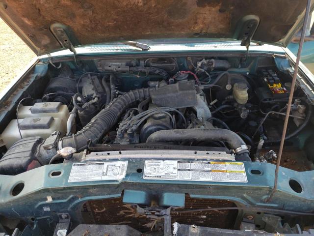 1FTYR10C3WPA31333 - 1998 FORD RANGER GREEN photo 11