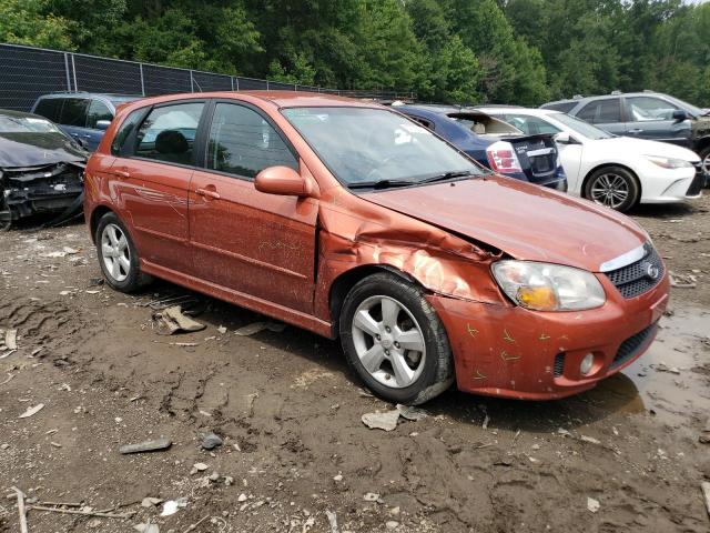 KNAFE161975000560 - 2007 KIA SPECTRA5 SX ORANGE photo 4