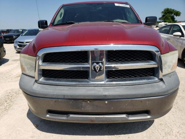 1D3HB16K89J521266 - 2009 DODGE RAM 1500 MAROON photo 5