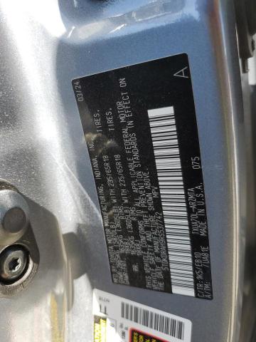 5TDKDRAH9RS537742 - 2024 TOYOTA HIGHLANDER LE 蓝色 照片 14