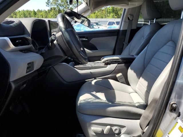 5TDKDRAH9RS537742 - 2024 TOYOTA HIGHLANDER LE 蓝色 照片 7