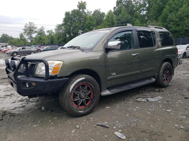 5N1AA08B55N702442 - 2005 NISSAN ARMADA SE GREEN photo 1