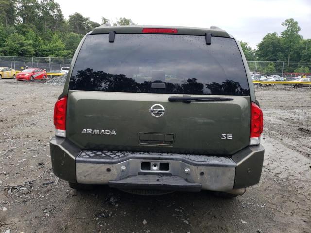 5N1AA08B55N702442 - 2005 NISSAN ARMADA SE GREEN photo 6