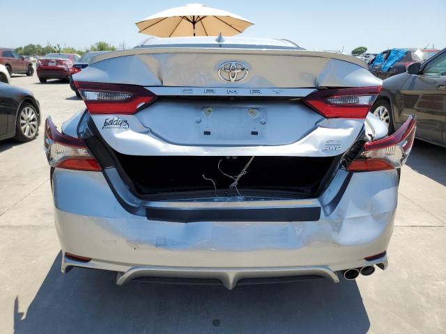 4T1G11BK9PU080266 - 2023 TOYOTA CAMRY SE NIGHT SHADE SILVER photo 6